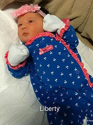 First name baby Liberty
