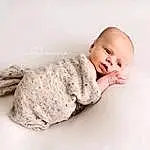 Child, Baby, White, Photograph, Wool, Toddler, Photography, Portrait Photography, Baby Sleeping, Comfort, Person