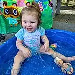 Water, Smile, Blue, World, Green, Happy, Yellow, Toddler, Leisure, Swimming Pool, Fun, Baby, Child, Baby & Toddler Clothing, Recreation, Bathing, Play, Vacation, Baby Products, Photography, Person