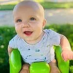 Child, Toddler, Baby, Green, Skin, Baby Products, Grass, Fun, Play, Sitting, Summer, Baby Playing With Toys, Smile, Baby & Toddler Clothing, Happy, Person