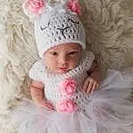 Child, Pink, Crochet, Clothing, Knit Cap, Beanie, Wool, Baby, Toddler, Headgear, Bonnet, Cap, Costume Accessory, Furry friends, Knitting, Hat, Fashion Accessory, Baby & Toddler Clothing, Pattern