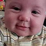 Child, Face, Baby, Cheek, Skin, Nose, Facial Expression, Lip, Chin, Head, Toddler, Eyebrow, Forehead, Mouth, Eyes, Smile, Close-up, Iris, Baby Making Funny Faces, Ear, Person