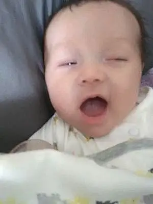 Yawn baby Lailani