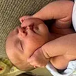Nose, Cheek, Skin, Mouth, Muscle, Comfort, Baby, Finger, Thumb, Baby Sleeping, Toddler, Thigh, Nail, Child, Eyelash, Close-up, Human Leg, Chest, Abdomen, Undergarment, Person