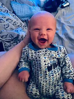 Yawn baby Ezra