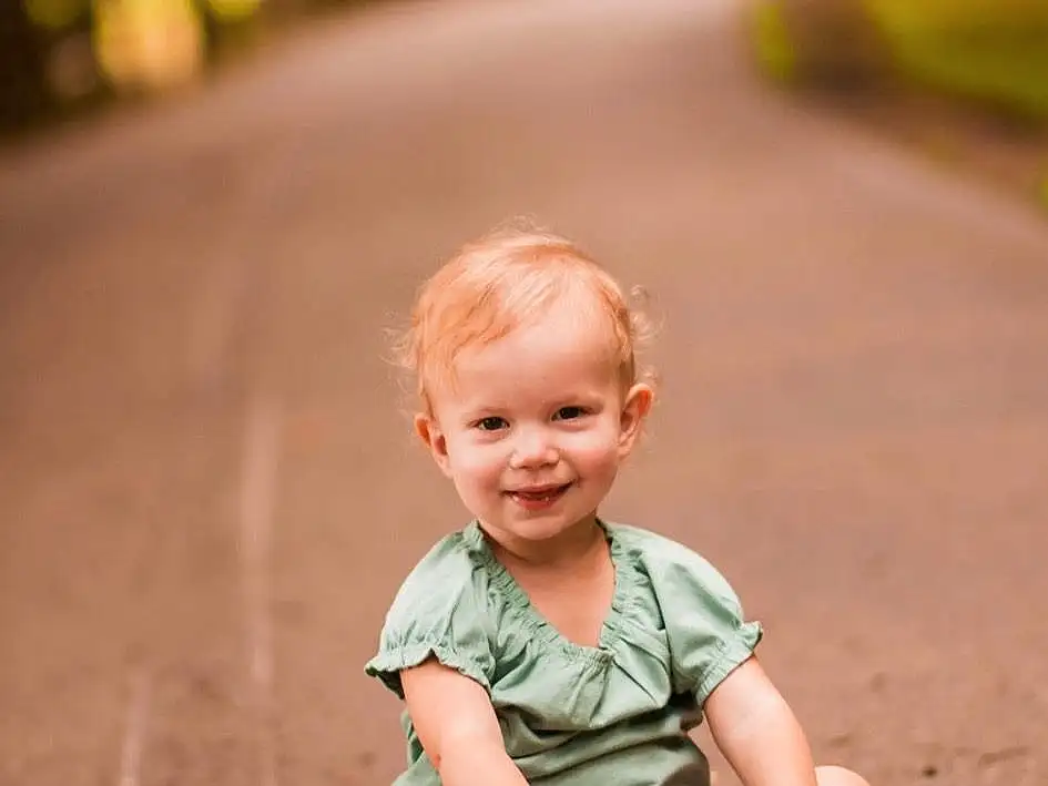 Smile, Photograph, People In Nature, Leaf, Flash Photography, Wood, Grass, Happy, Morning, Toddler, Summer, Asphalt, Baby & Toddler Clothing, Baby, Child, Fun, Road Surface, Leisure, Person, Joy