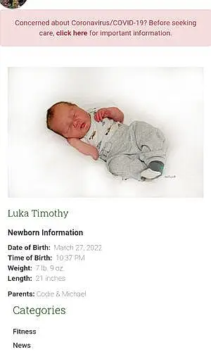 First name baby Luka