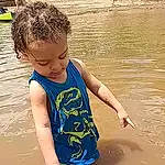 Water, Skin, Happy, Toddler, Bathing, Leisure, People On Beach, Summer, Recreation, Fun, Sand, Baby & Toddler Clothing, Lake, T-shirt, Personal Protective Equipment, Smile, Play, Wave, Beach, Child, Person