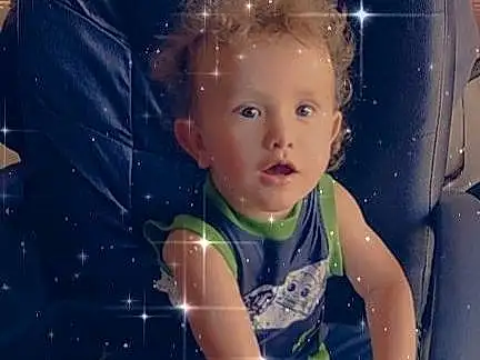 Facial Expression, Mouth, Flash Photography, Iris, Happy, Baby & Toddler Clothing, Cool, Toddler, Fun, Electric Blue, Child, Sitting, Blond, Baby, Play, Leisure, Baby Products, Vehicle Door, Pattern, Chair, Person