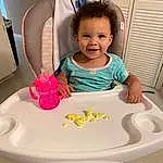 Face, Cheek, Skin, Head, Smile, Arm, Mouth, Purple, Sleeve, Toilet, Baby & Toddler Clothing, Pink, Toddler, Child, Baby, Plumbing Fixture, Fun, Happy, Person, Joy