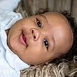 Forehead, Nose, Cheek, Skin, Lip, Chin, Eyebrow, Mouth, Eyelash, Smile, Iris, Happy, Toddler, Flash Photography, Baby, Close-up, Child, Wood, Baby & Toddler Clothing, Furry friends, Person