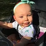 Child, Toddler, Skin, Baby, Head, Cheek, Baby Products, Baby Carriage, Car Seat, Baby In Car Seat, Ear, Vacation, Smile, Person