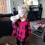 Tartan, Sleeve, Standing, Plaid, Sock, Toddler, Couch, Baby & Toddler Clothing, Fun, Living Room, Holiday, Picture Frame, Pattern, Child, Television, Event, Drawer, Sitting, Person