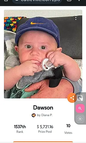 First name baby Dawson