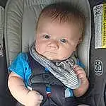 Cheek, Skin, Arm, Eyes, Facial Expression, Mouth, Leg, Comfort, Azure, Baby, Iris, Baby Carriage, Finger, Toddler, Baby & Toddler Clothing, Child, Car Seat, Nail, Baby Products, Person