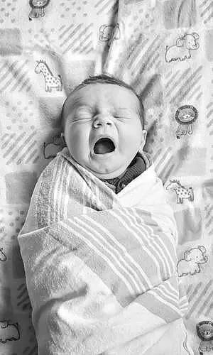 Yawn baby Roland Montgomery