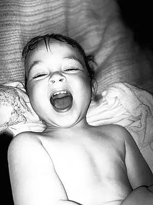 Yawn baby John Michael