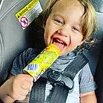 Smile, Drinkware, Gesture, Finger, Plastic Bottle, Happy, Drinking, Biting, Toddler, Drink, Bottle, Junk Food, Child, Nail, Baby Products, Car Seat, Fun, Sharing, Thumb, Baby, Person