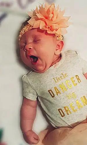 Yawn baby Abigail