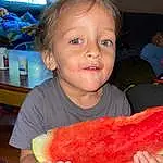 Food, Citrullus, Plant, Mouth, Watermelon, Fruit, Gesture, Natural Foods, Melon, Nail, Thumb, Produce, Ingredient, Local Food, Toddler, Sharing, Seedless Fruit, Sweetness, Service, Cuisine, Person