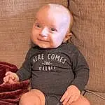 Face, Nose, Cheek, Skin, Joint, Head, Chin, Smile, Eyes, Mouth, Leg, Comfort, Baby & Toddler Clothing, Human Body, Neck, Sleeve, Textile, Thigh, Finger, Person