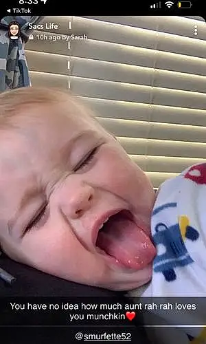 Yawn baby Connor John