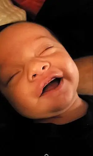 Yawn baby Kingsley