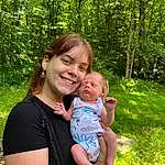 Face, Head, Smile, Arm, Facial Expression, Plant, People In Nature, Tree, Leaf, Happy, Grass, Baby, Baby & Toddler Clothing, Summer, Leisure, Fun, Toddler, Child, Sitting, Person, Joy