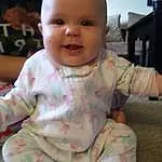 Child, Baby, Skin, Cheek, Head, Toddler, Pink, Baby & Toddler Clothing, Smile, Person