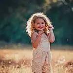 Skin, Smile, Lip, Plant, People In Nature, Flash Photography, Happy, Dress, Sunlight, Wood, Grass, Grassland, Summer, Toddler, Meadow, Landscape, Long Hair, Beauty, Child, Blond, Person, Joy
