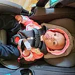 Car, Vroom Vroom, Comfort, Automotive Design, Baby Carriage, Car Seat Cover, Seat Belt, Mode Of Transport, Vehicle, Car Seat, Vehicle Door, Baby, Baby In Car Seat, Steering Wheel, Head Restraint, Auto Part, Personal Luxury Car, Toddler, Steering Part, Person