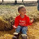 Smile, People In Nature, Plant, Grass, Happy, Toddler, Baby & Toddler Clothing, Playing With Kids, Wood, Deciduous, Fun, Sitting, Child, Tree, Soil, Spring, Landscape, Leisure, Play, Recreation, Person