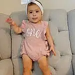 Face, Joint, Skin, Head, Lip, Hairstyle, Shoulder, Eyes, Facial Expression, White, Leg, Neck, Sleeve, Baby & Toddler Clothing, Comfort, Flash Photography, Pink, Happy, Thigh, Knee, Person