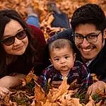 Face, Glasses, Smile, Head, Hand, Outerwear, Plant, Photograph, Facial Expression, People In Nature, Leaf, Vision Care, Botany, Nature, Natural Environment, Human Body, Happy, Person, Joy