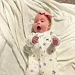 Face, Skin, Comfort, Baby & Toddler Clothing, Textile, Sleeve, Baby, Toddler, Smile, Child, Linens, Pattern, Baby Sleeping, Bedding, Happy, Room, Portrait Photography, Baby Products, Person