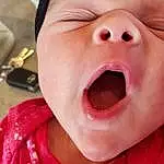 Nose, Cheek, Skin, Head, Lip, Tongue, Eyes, Eyebrow, Mouth, Eyelash, Jaw, Happy, Baby, Tooth, Pink, Ear, Toddler, Smile, Fun, Child