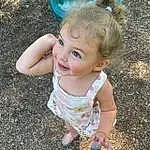 Smile, Head, Hand, People In Nature, Happy, Baby & Toddler Clothing, Iris, Toddler, Finger, Grass, Fun, Leisure, Child, Sitting, Soil, Thumb, Baby, Sand, Play, Recreation, Person, Joy