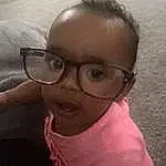 Forehead, Nose, Cheek, Skin, Glasses, Head, Lip, Hairstyle, Vision Care, Eyebrow, Mouth, Ear, Eyewear, Happy, Cool, Fun, Toddler, Personal Protective Equipment, Goggles, Person
