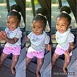 Face, Skin, Smile, Head, Hairstyle, Photograph, Eyes, Facial Expression, Shorts, Sleeve, Happy, Standing, Gesture, Baby & Toddler Clothing, Sharing, Toddler, Leisure, Fun, Black Hair, Person, Joy