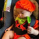 Leg, Orange, Human Body, Baby & Toddler Clothing, Yellow, Toddler, Thigh, Baby, Lap, Personal Protective Equipment, Comfort, Lifejacket, Fun, Baby Products, Knee, Baby Carriage, Child, Hat, Cap, Human Leg, Person, Headwear