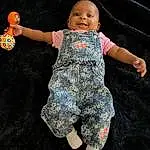 Skin, Smile, Baby & Toddler Clothing, Sleeve, Gesture, Finger, Baby, Toddler, Thumb, Happy, T-shirt, Military Camouflage, Child, Thigh, Pattern, Camouflage, Denim, Barefoot, Nail, Human Leg, Person