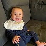Comfort, Baby & Toddler Clothing, Sleeve, Baby, Smile, Toddler, Hat, Sitting, Child, Baby Products, Lap, Nap, Thigh, Auto Part, Sleep, Human Leg, Car Seat, Knee, Person