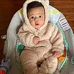 Cheek, Skin, Eyes, Comfort, Baby & Toddler Clothing, Human Body, Neck, Sleeve, Baby, Toddler, Wool, Woolen, Child, Linens, Baby Products, Furry friends, Sitting, Bib, Baby Sleeping, Fashion Accessory, Person