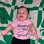 Cheek, Arm, Facial Expression, Green, Smile, Baby & Toddler Clothing, Happy, Textile, Sleeve, Pink, Grass, Fun, Cool, Baby, Toddler, Child, Baby Products, Linens, Person