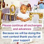 Happy, Sharing, Toddler, Adaptation, Font, Baby & Toddler Clothing, Chair, Baby, Poster, Child, Leisure, Photo Caption, Fun, Event, Play, Baby Products, Sitting, Screenshot, Advertising, Learning, Person, Blurred