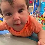Nose, Cheek, Skin, Mouth, Table, Baby Playing With Toys, Iris, Finger, Toddler, Baby & Toddler Clothing, Baby, Eyelash, Fun, Happy, Child, Leisure, Toy, Sitting, Play, Person