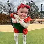 Face, Plant, Sky, Cloud, Leaf, Smile, Street Light, Sleeve, Tree, Baby & Toddler Clothing, Happy, Grass, Baby, Toddler, Leisure, Recreation, Fun, People In Nature, Winter, Cap, Person, Joy