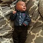 Outerwear, Military Camouflage, Photograph, Camouflage, Sleeve, Military Uniform, Gesture, Dress Shirt, Collar, Baby & Toddler Clothing, Cool, Comfort, Toddler, People, Baby, Linens, Pattern, Soldier, Uniform, Wood, Person
