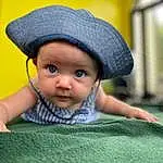 Nose, Face, Cheek, Skin, Chin, Eyebrow, Smile, Textile, Cap, Happy, Headgear, Toddler, Cool, Fun, Wood, People, Baby, Child, Leisure, Person, Headwear