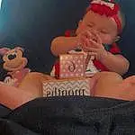 Skin, Toy, Finger, Pink, Comfort, Child, Thumb, Stuffed Toy, Event, Thigh, Teddy Bear, Fun, Toddler, Nail, Carmine, Abdomen, Sitting, Icing, Linens, Person